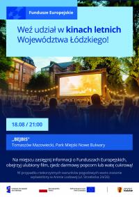 Kino Letnie Województwa Łódzkiego – seans na Bulwarach